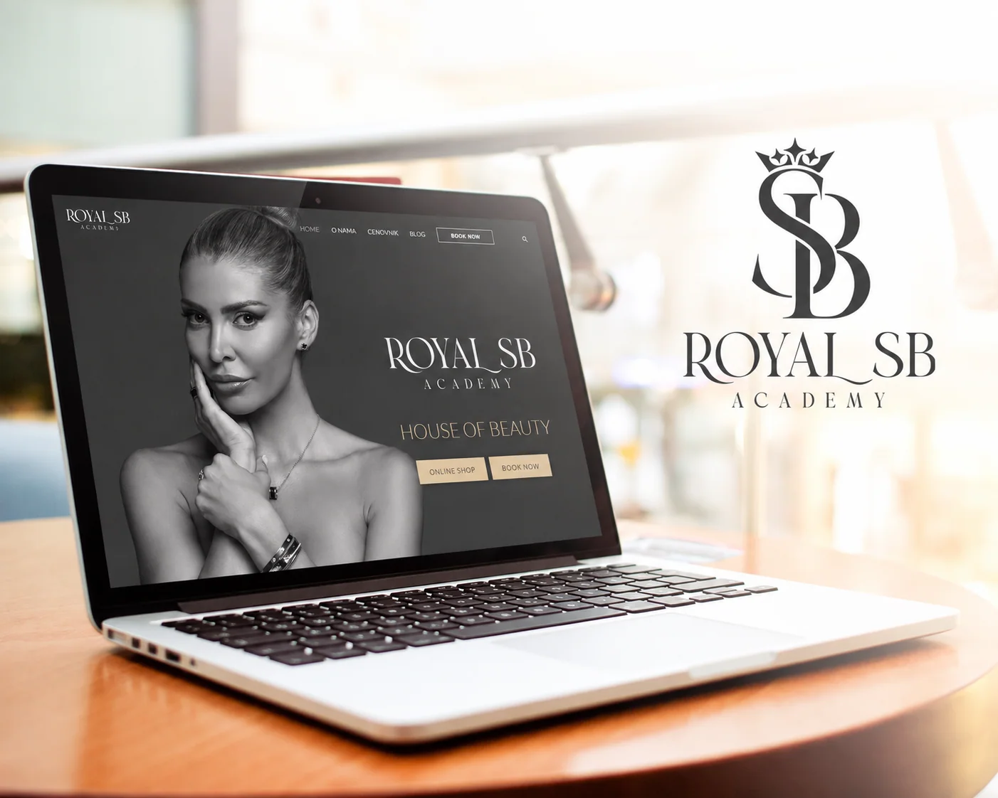 Royal Sb Academy Luxury Mockup